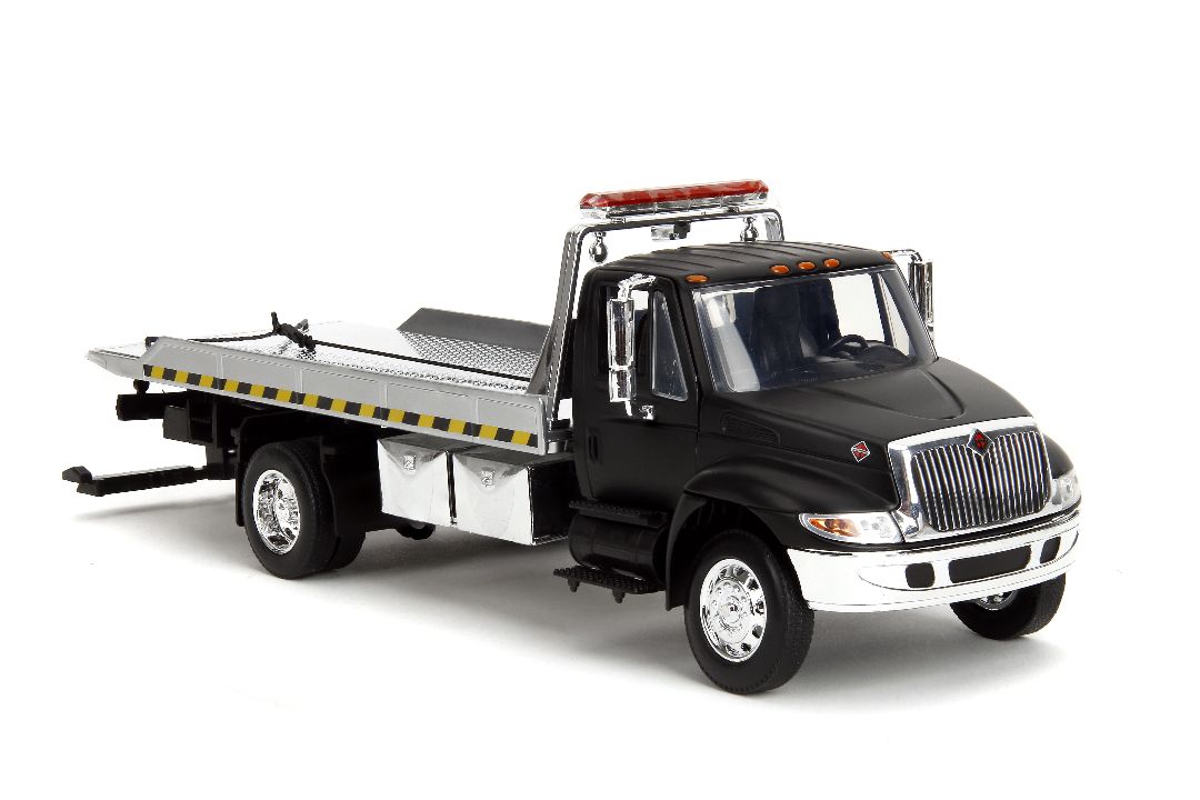 Jada 1/24 International Flatbed Tow Truck  - Primer Black – image 13