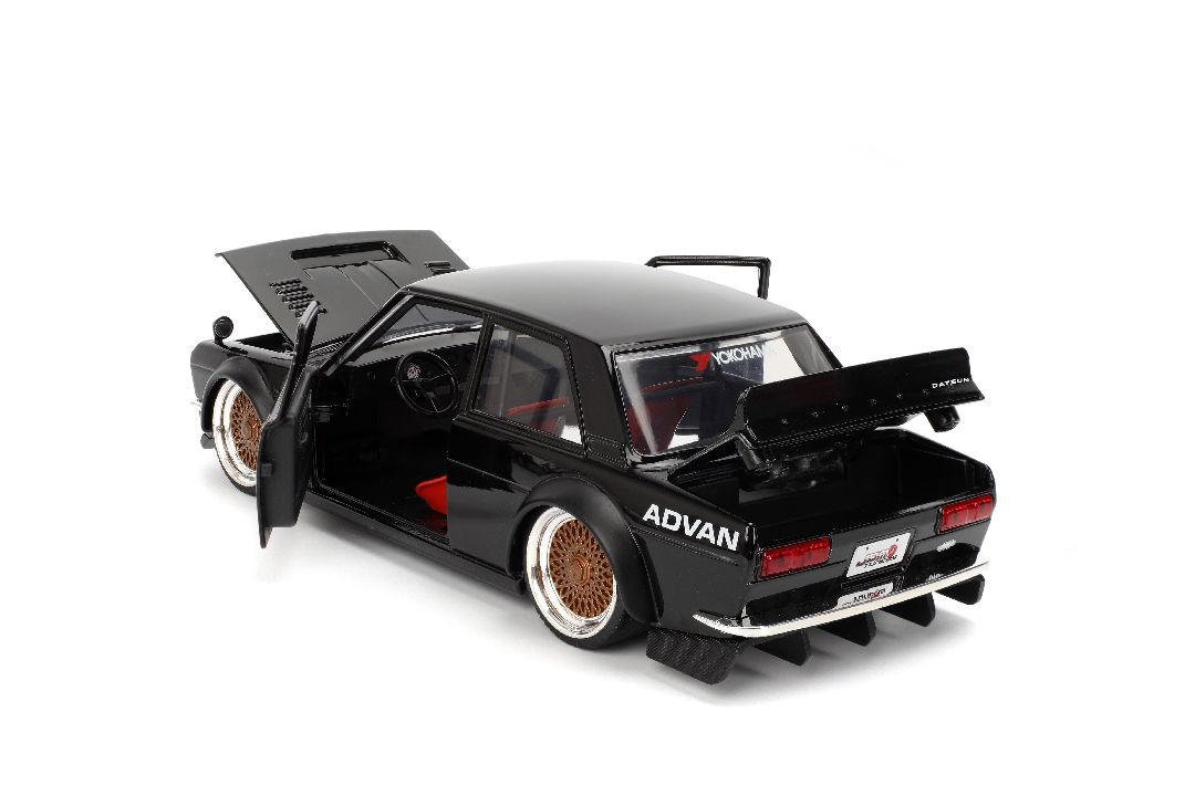 Jada 1/24 "JDM Tuners" 1973 Datsun 510 – image 9