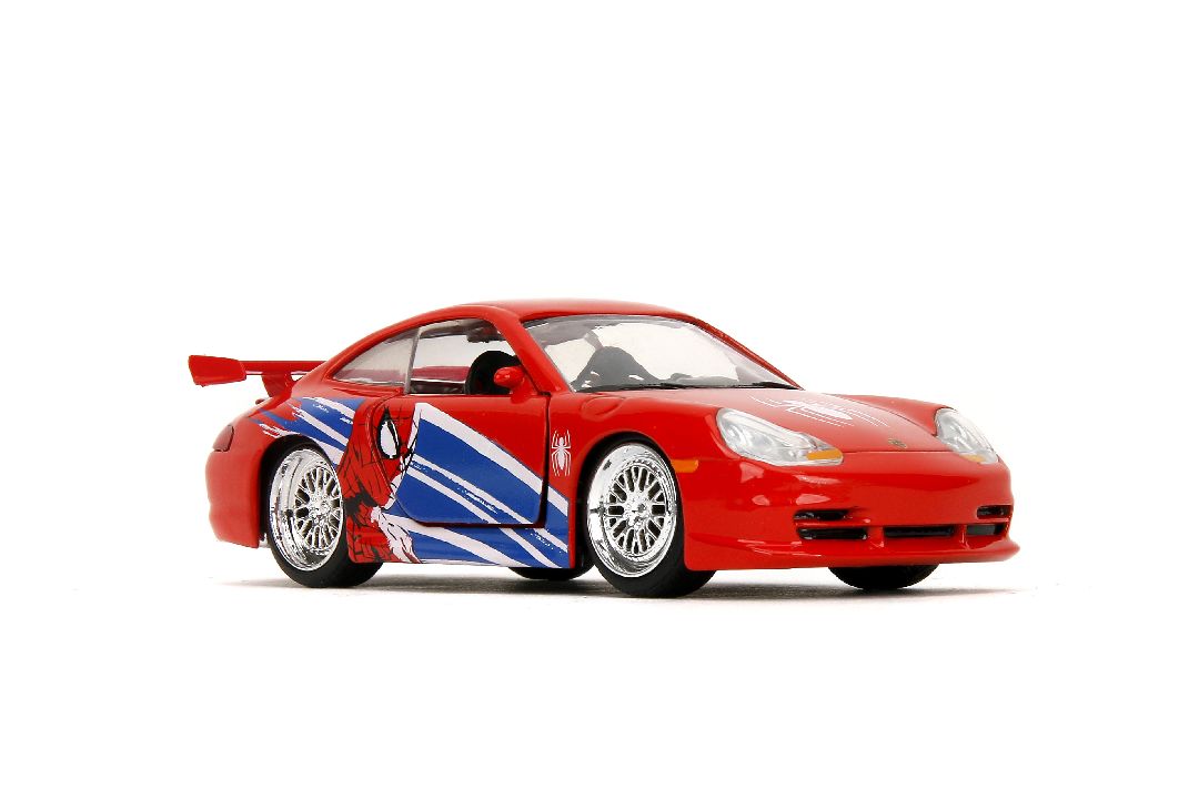 Jada 1/32 Hollywood Rides Marvel Porsche 911 GT3 RS (Spiderman) – image 4
