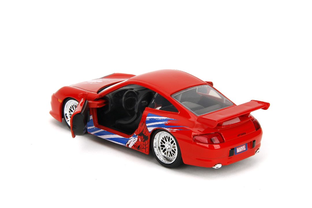 Jada 1/32 Hollywood Rides Marvel Porsche 911 GT3 RS (Spiderman) – image 6