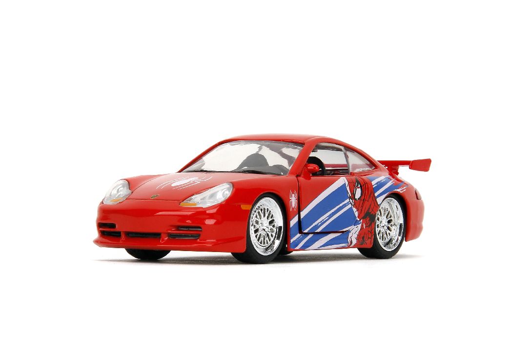 Jada 1/32 Hollywood Rides Marvel Porsche 911 GT3 RS (Spiderman) – image 12