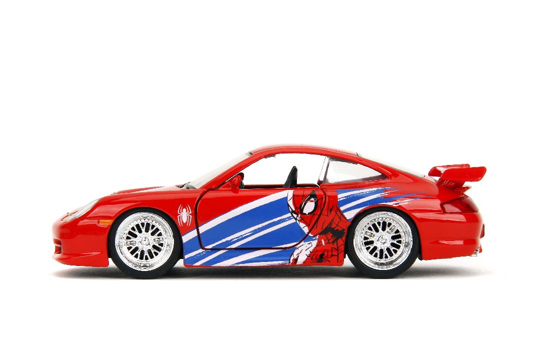 Jada 1/32 Hollywood Rides Marvel Porsche 911 GT3 RS (Spiderman) – image 13
