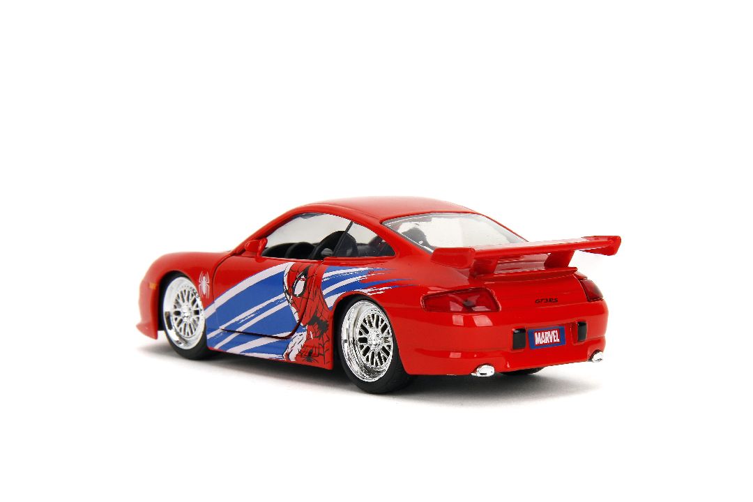 Jada 1/32 Hollywood Rides Marvel Porsche 911 GT3 RS (Spiderman) – image 14