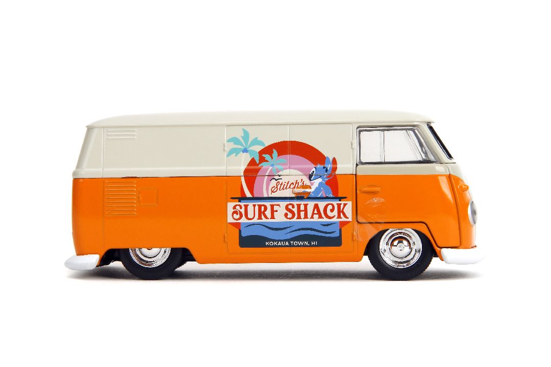 Jada 1/32 "Hollywood Rides" - Disney 1961 VW Bus (Stitch Theme) – image 9