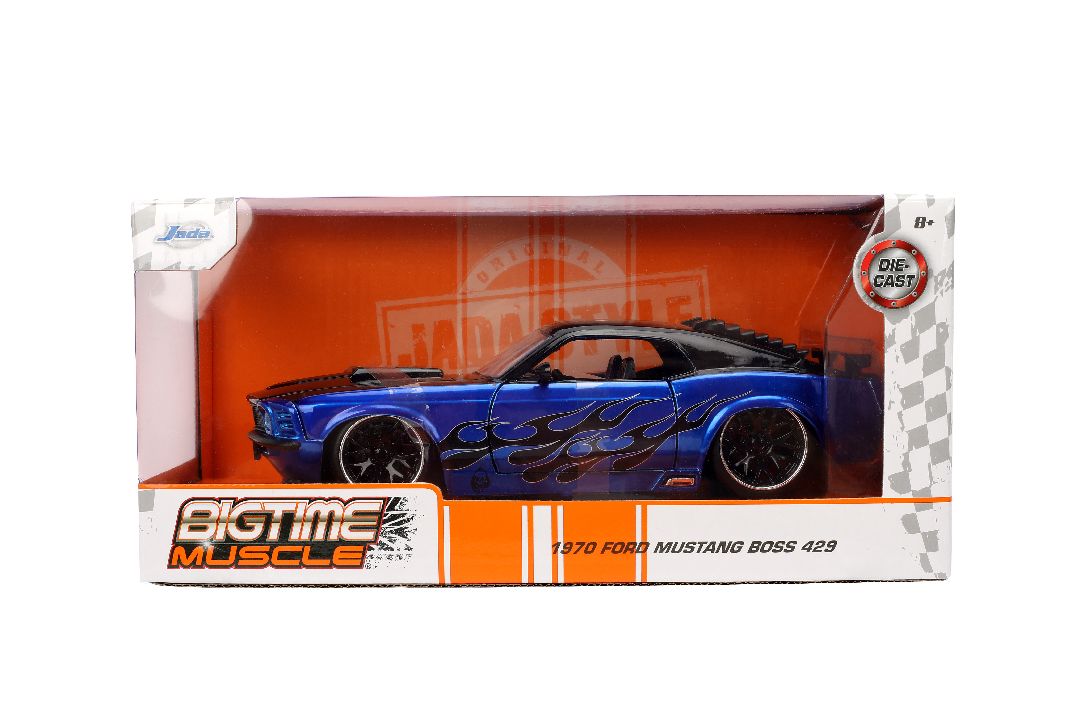 Jada 1/24 "BIGTIME Muscle" - 1970 Ford Mustang Boss 429 – image 6