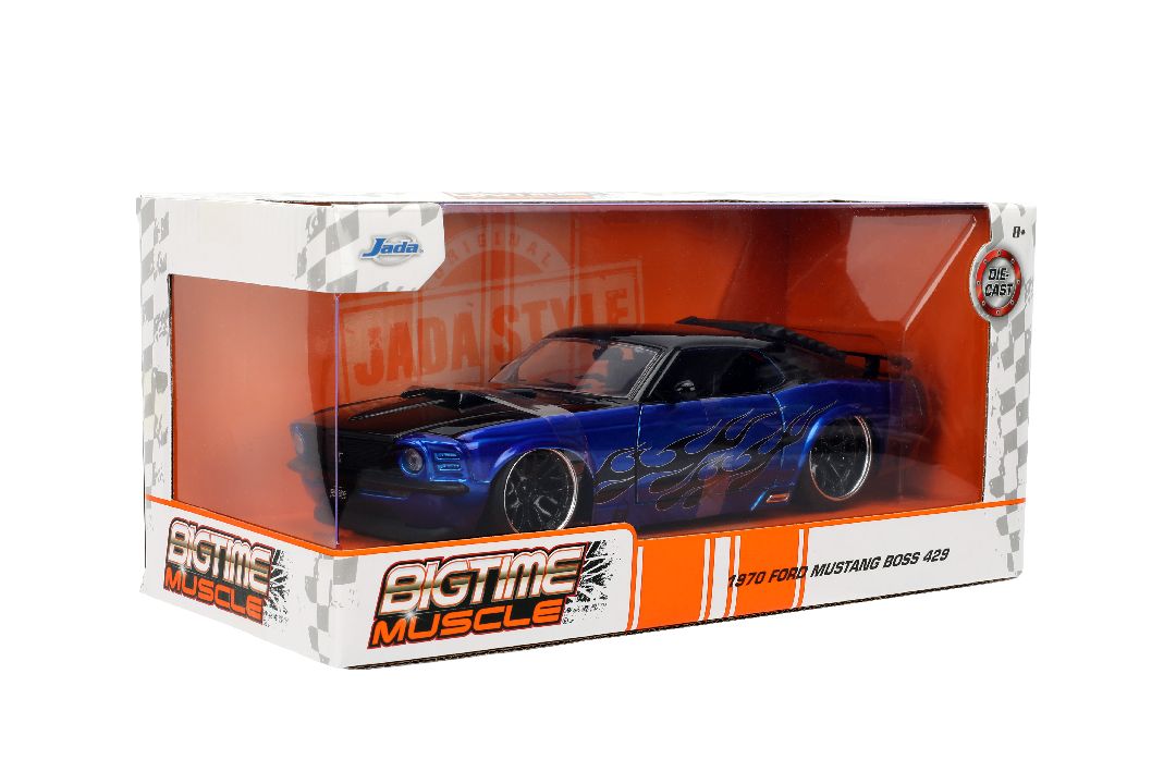 Jada 1/24 "BIGTIME Muscle" - 1970 Ford Mustang Boss 429 – image 7