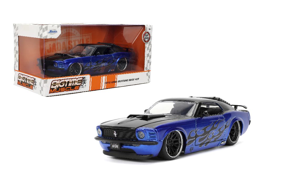 Jada 1/24 "BIGTIME Muscle" - 1970 Ford Mustang Boss 429 – image 8
