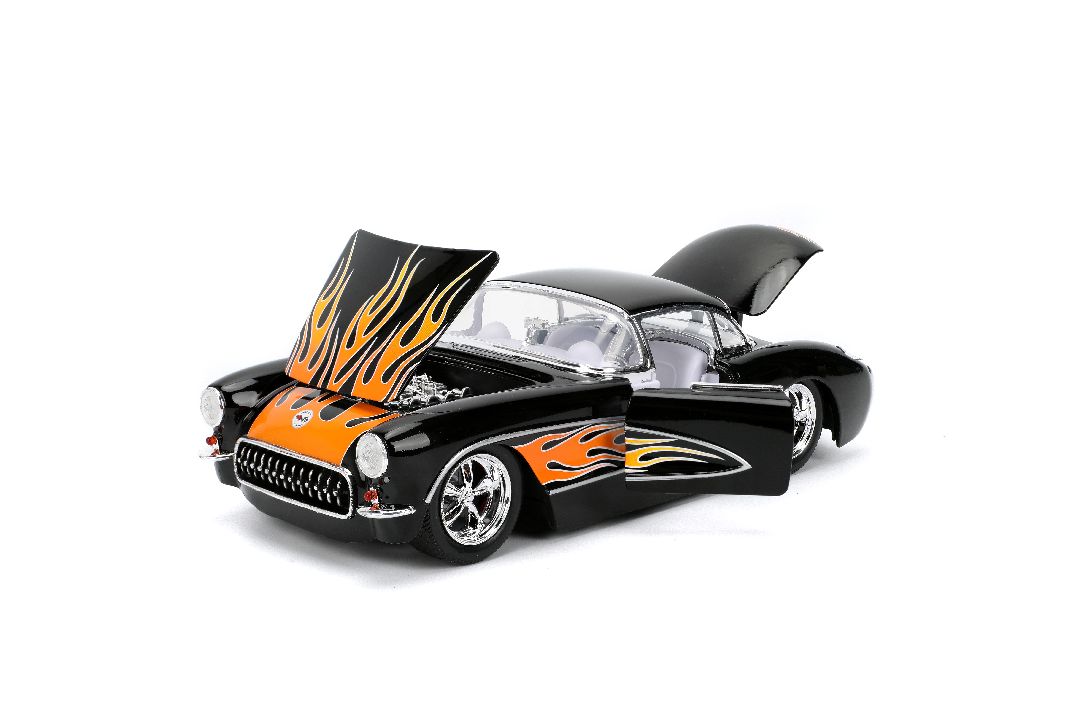 Jada 1/24 "BIGTIME Muscle" - 1957 Chevy Corvette – image 6