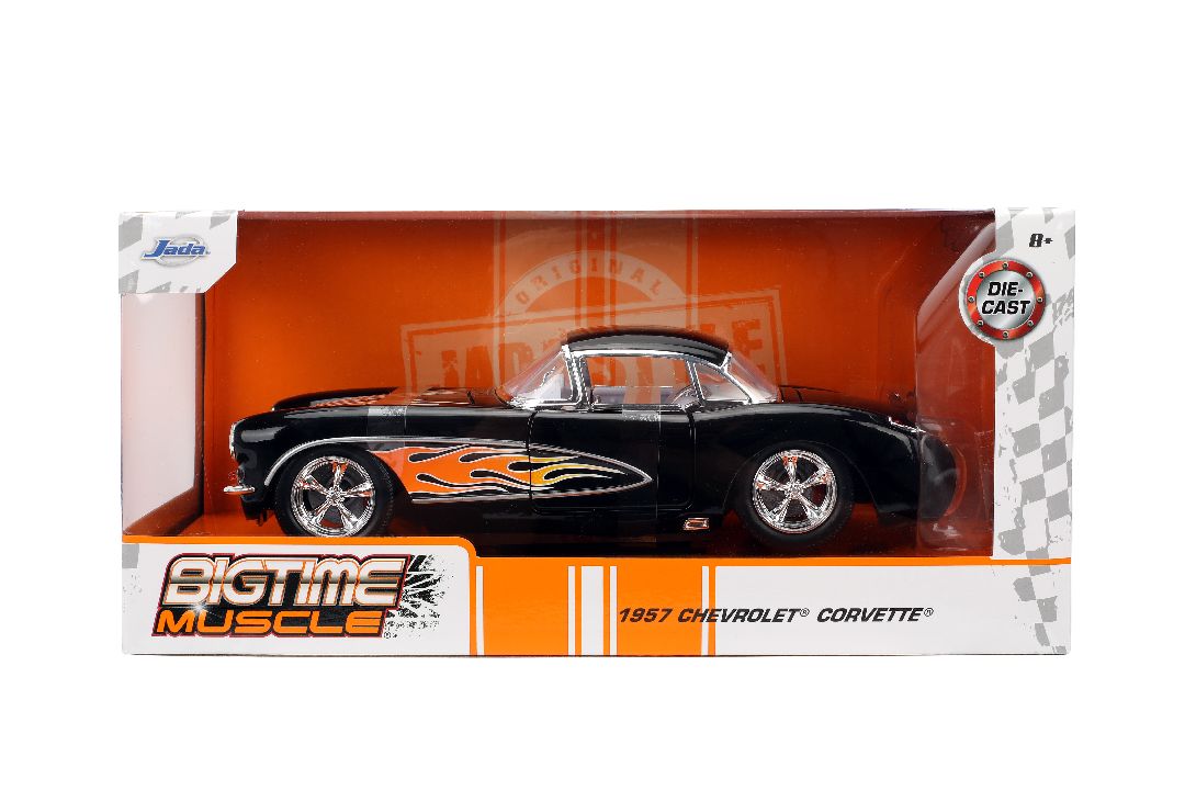 Jada 1/24 "BIGTIME Muscle" - 1957 Chevy Corvette – image 9