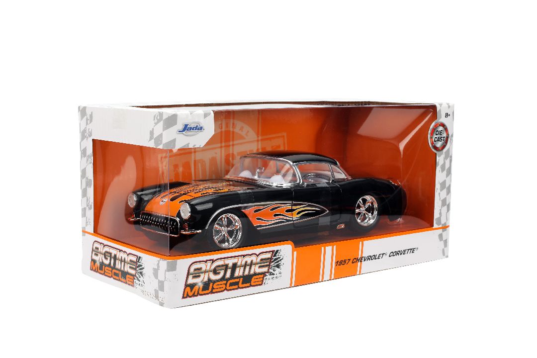 Jada 1/24 "BIGTIME Muscle" - 1957 Chevy Corvette – image 10