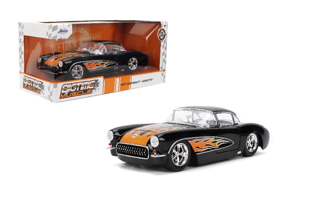 Jada 1/24 "BIGTIME Muscle" - 1957 Chevy Corvette – image 11