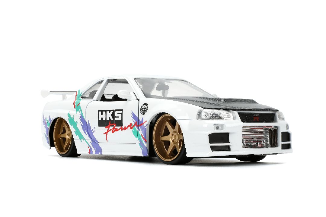 Jada 1/24 "JDM Tuners" - 2002 Nissan Skyline GT-R (R34) – image 3