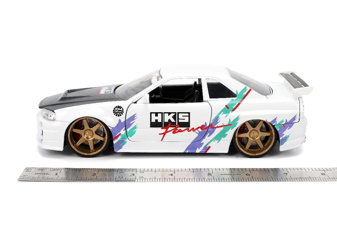 Jada 1/24 "JDM Tuners" - 2002 Nissan Skyline GT-R (R34) – image 6