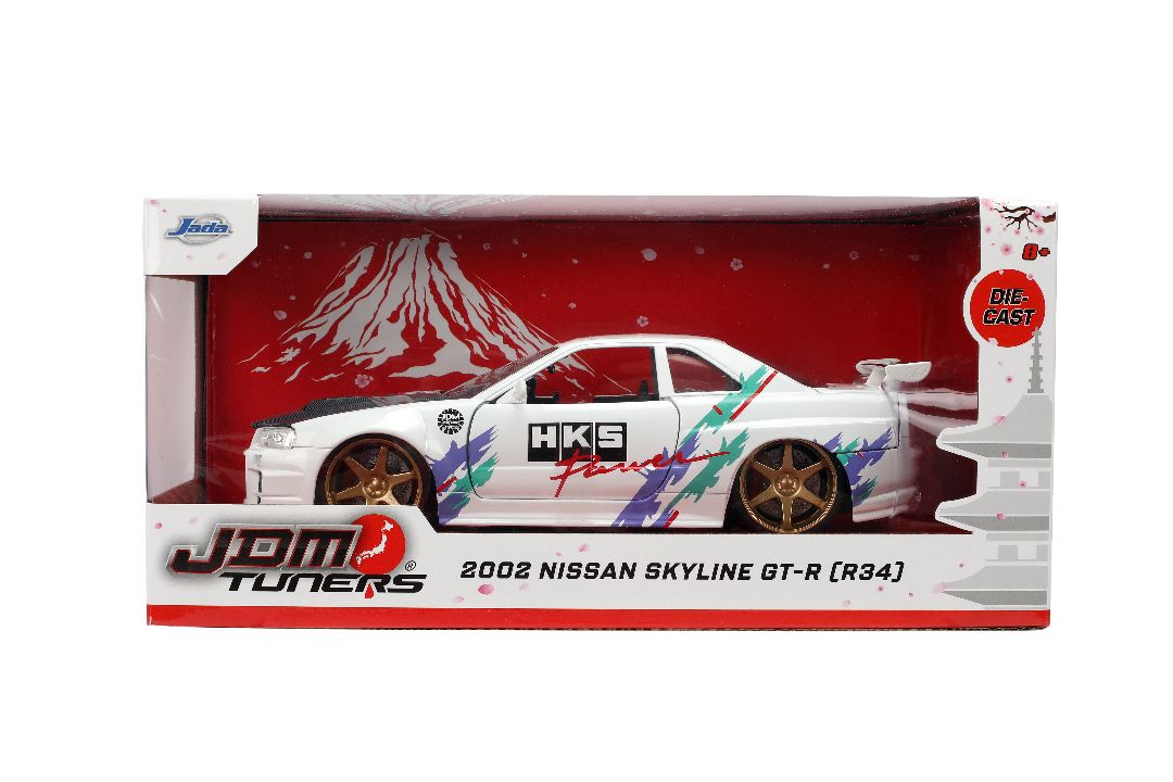 Jada 1/24 "JDM Tuners" - 2002 Nissan Skyline GT-R (R34) – image 7