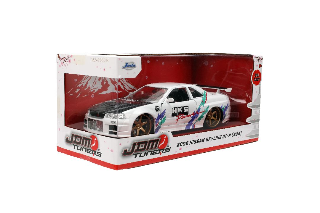 Jada 1/24 "JDM Tuners" - 2002 Nissan Skyline GT-R (R34) – image 8