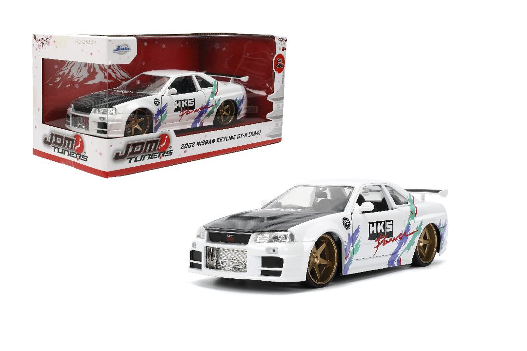 Jada 1/24 "JDM Tuners" - 2002 Nissan Skyline GT-R (R34) – image 9