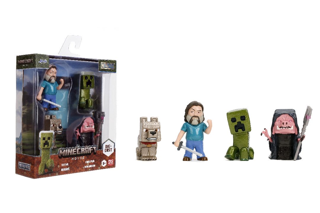 Jada 2.5" Metalfigs - Minecraft 4-Pack – image 2