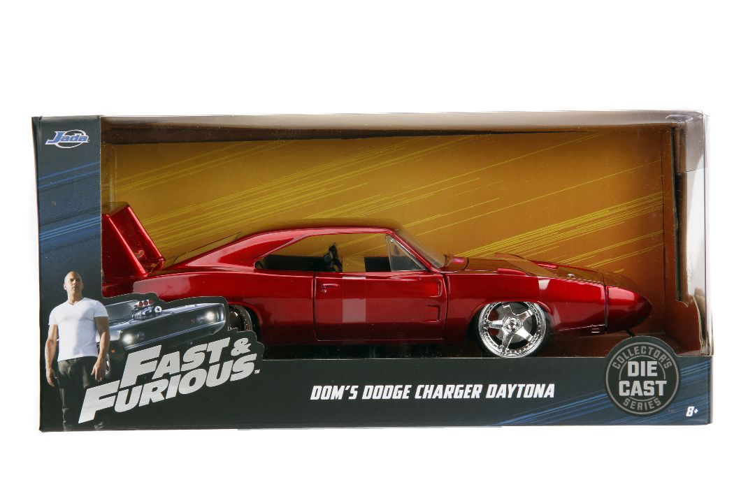 Jada 1/24 "Fast & Furious" Dom's Dodge Charger Daytona thumbnail 7