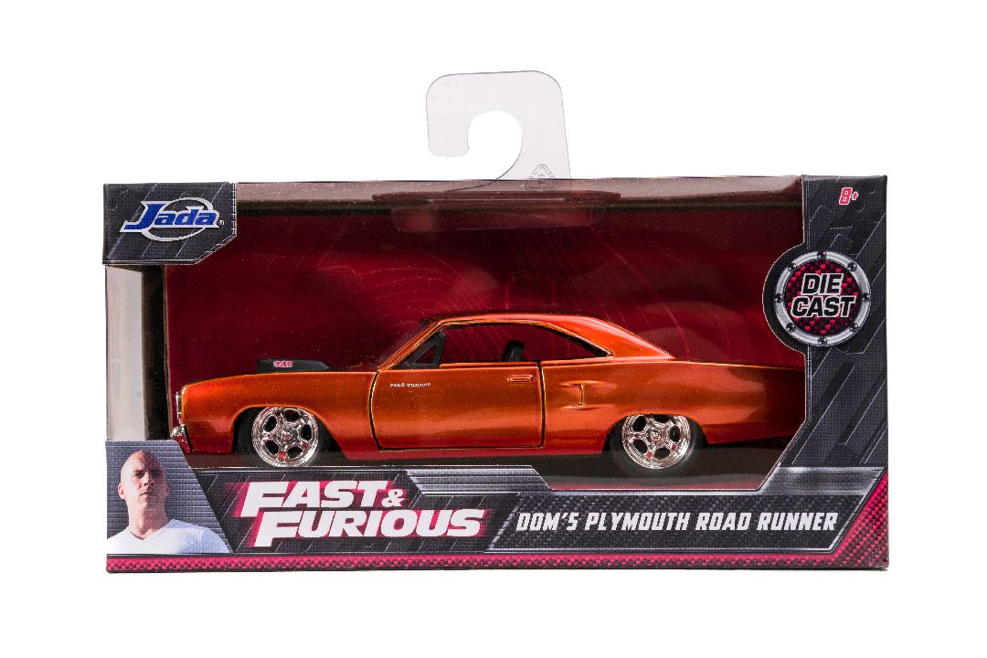 Jada 1/32 "Fast & Furious" Dom's Plymouth Road Runner - Copper – image 7