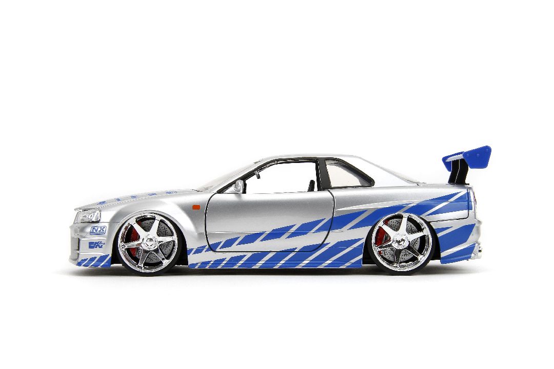 Jada 1/24 "Fast & Furious" Brian's Nissan Skyline GT-R (R34) thumbnail 9