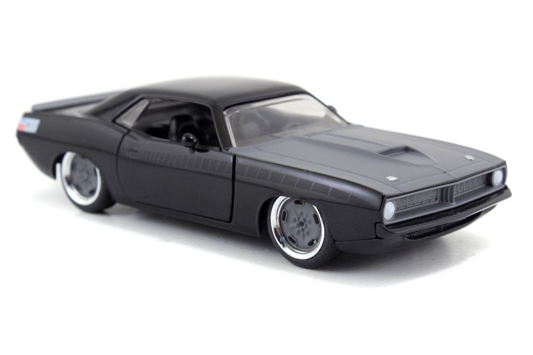 Jada 1/32 "Fast & Furious" Letty's Plymouth Barracuda - Black – image 3
