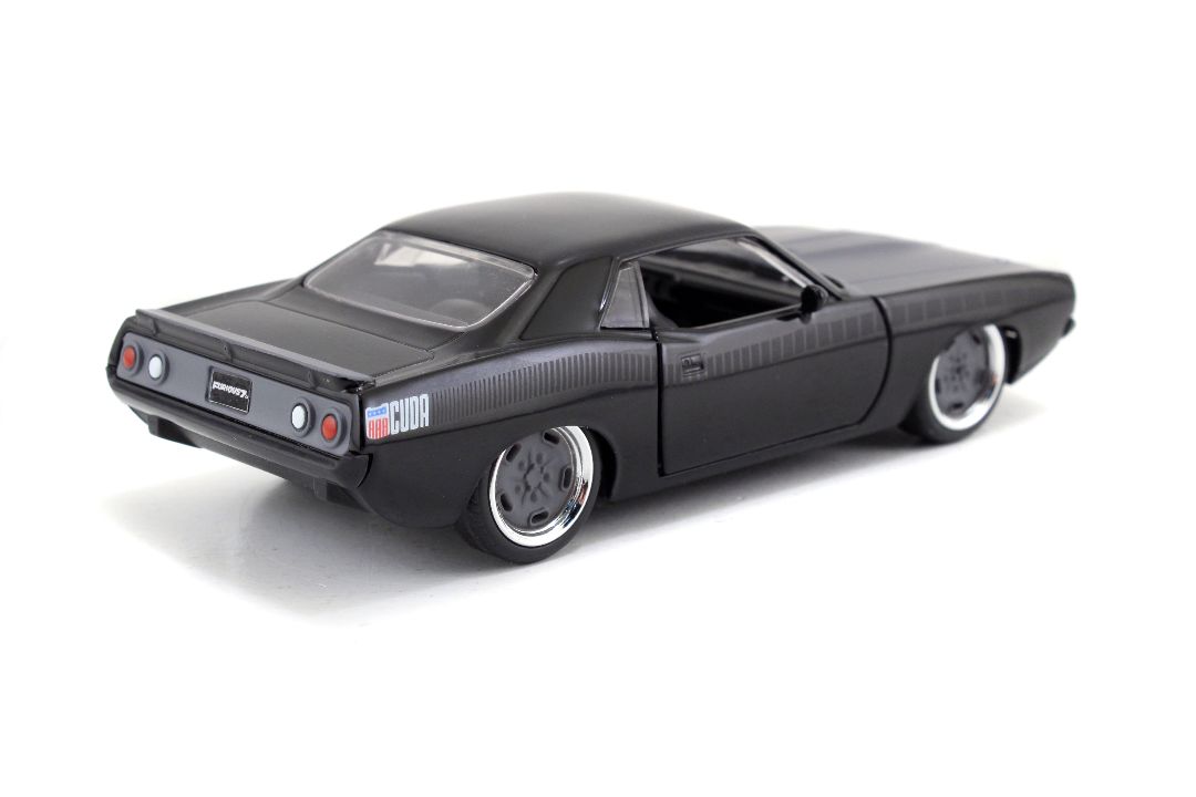 Jada 1/32 "Fast & Furious" Letty's Plymouth Barracuda - Black – image 5