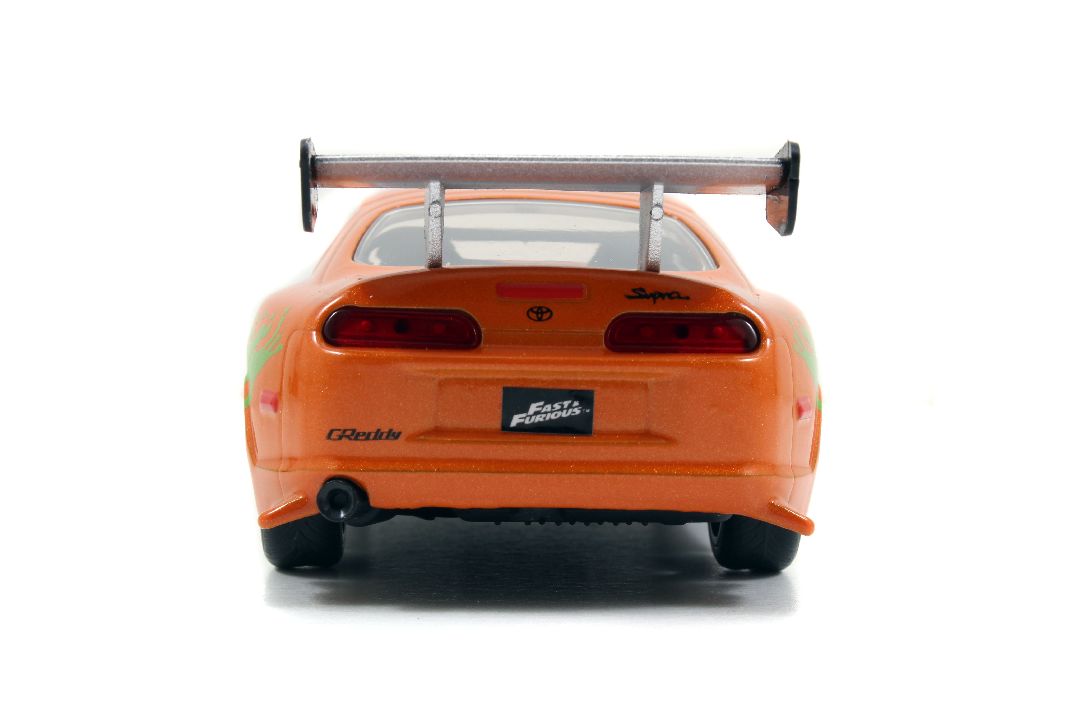 Jada 1/32 "Fast & Furious" Brian's Toyota Supra - Orange – image 4