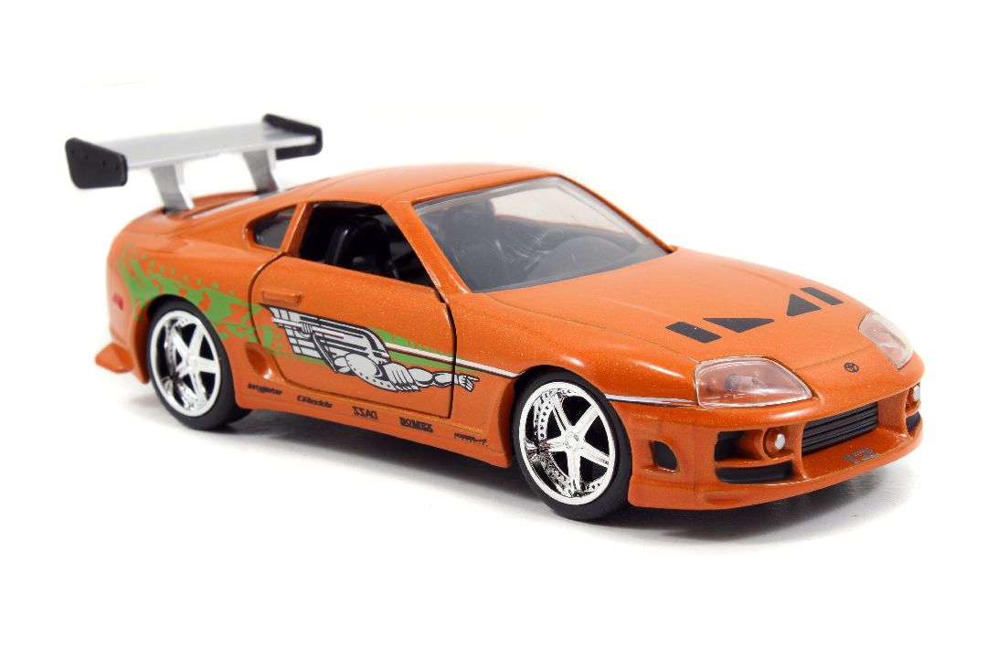 Jada 1/32 "Fast & Furious" Brian's Toyota Supra - Orange – image 7