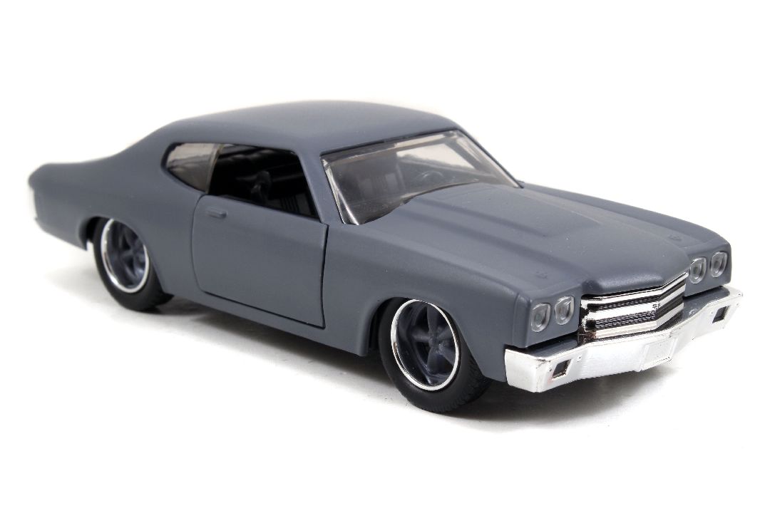 Jada 1/32 "Fast & Furious" Dom's Chevrolet Chevelle SS Grey – image 6