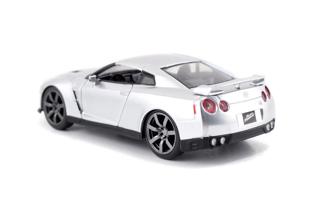 Jada "Fast & Furious" 1/32 2009 Nissan GTR (R35) - Silver – image 3