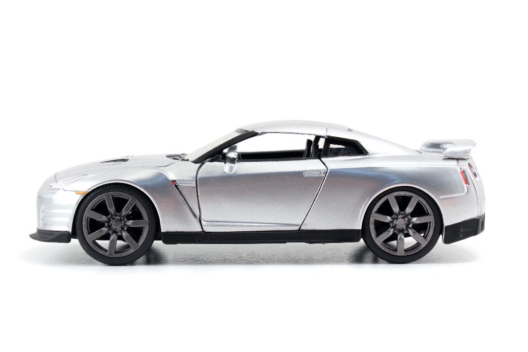 Jada "Fast & Furious" 1/32 2009 Nissan GTR (R35) - Silver – image 4