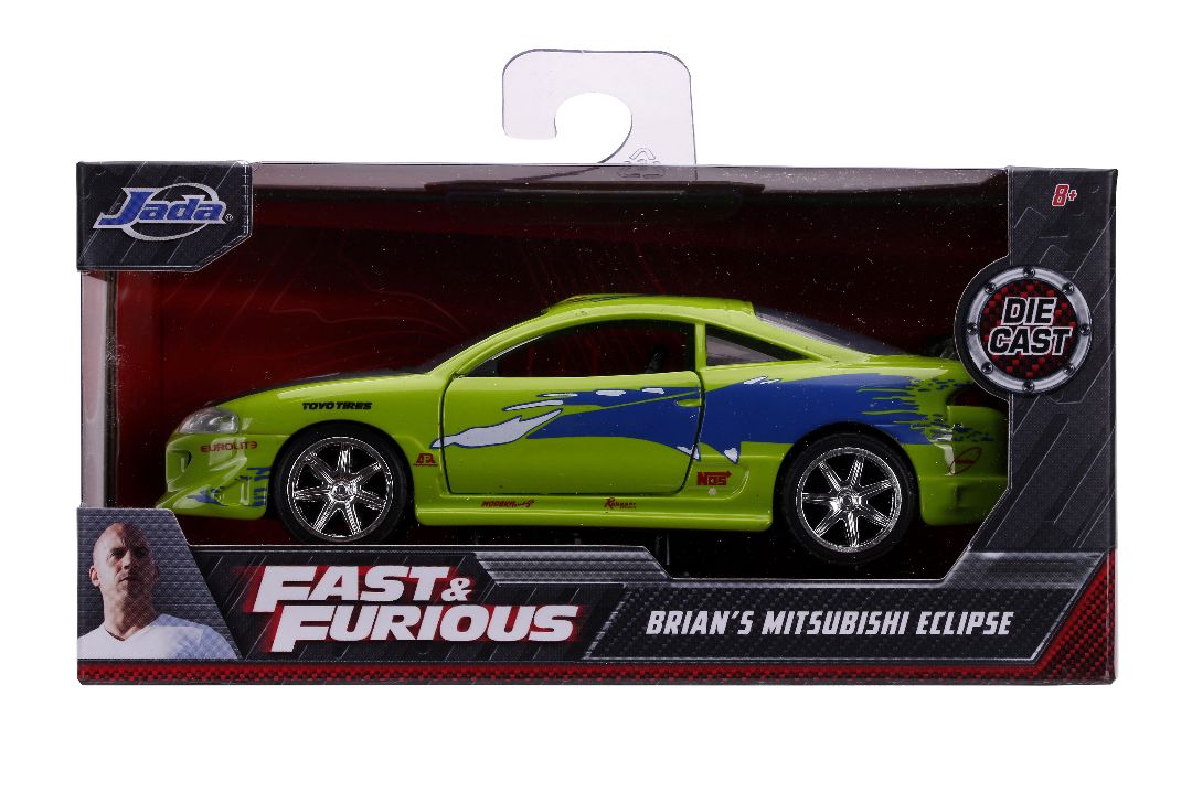 Jada 1/32 "Fast & Furious" Brian's Mitsubishi Eclipse thumbnail 2