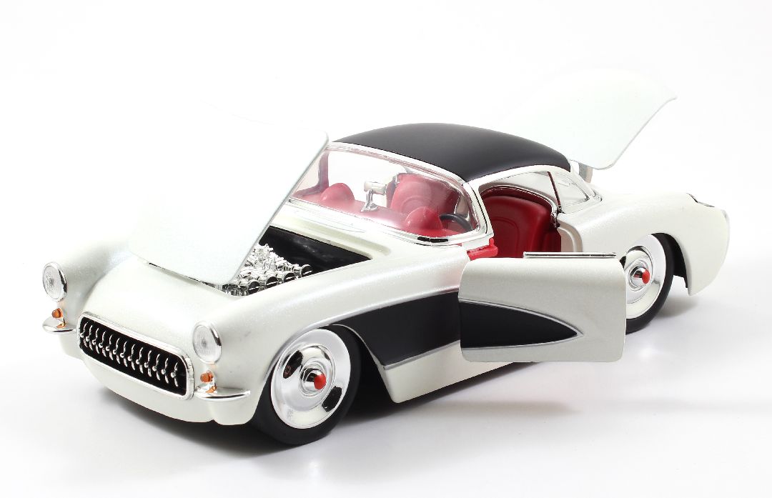 Jada 1/24 "BIGTIME Muscle" 1957 Chevrolet Corvette – image 9