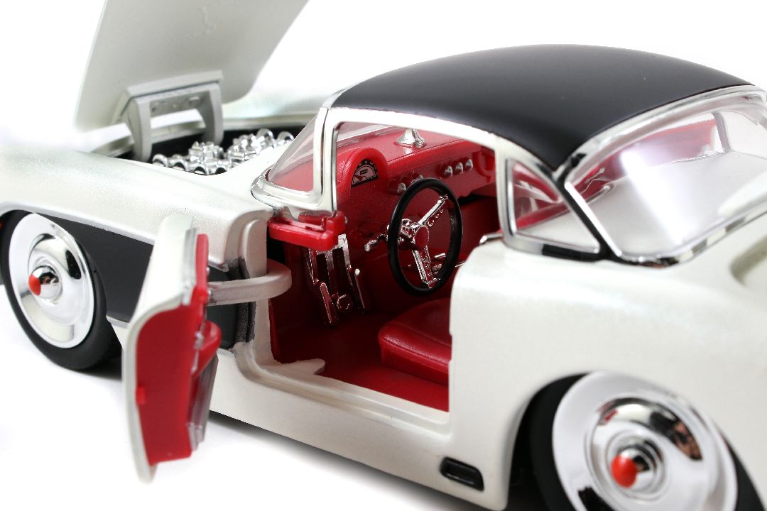 Jada 1/24 "BIGTIME Muscle" 1957 Chevrolet Corvette – image 11