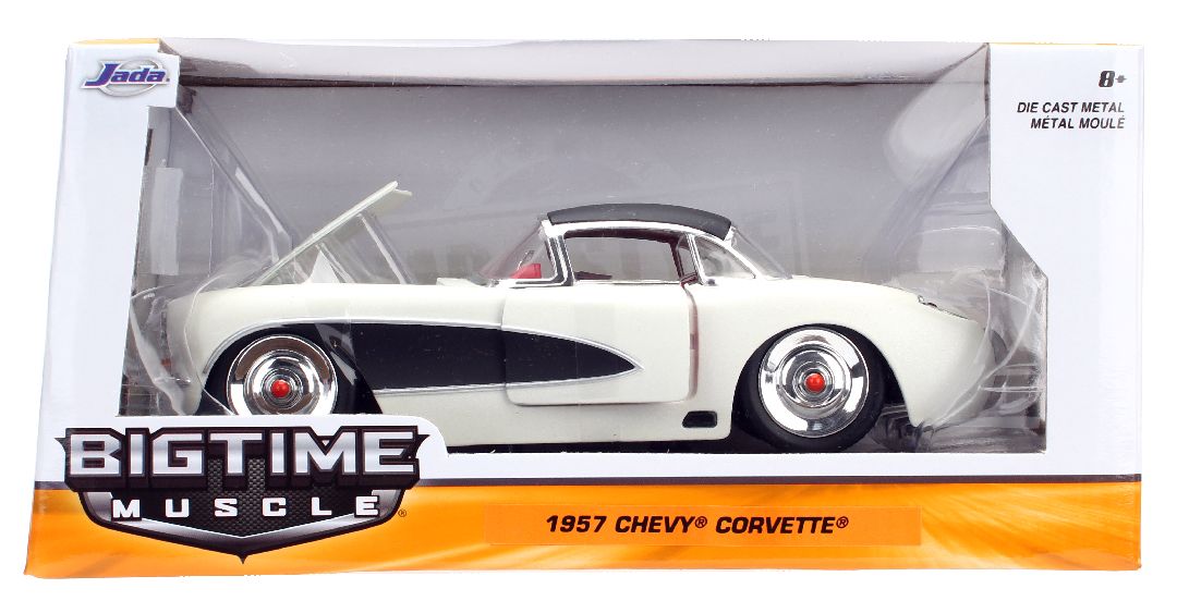 Jada 1/24 "BIGTIME Muscle" 1957 Chevrolet Corvette – image 14