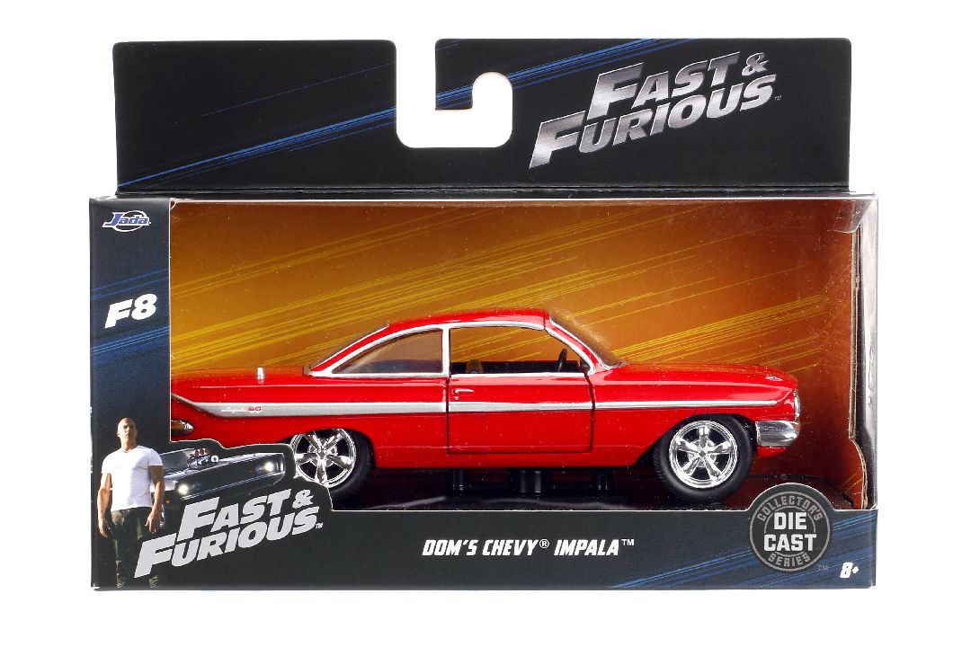 Jada 1/32 "Fast & Furious" Dom's Chevy Impala - Red – image 10