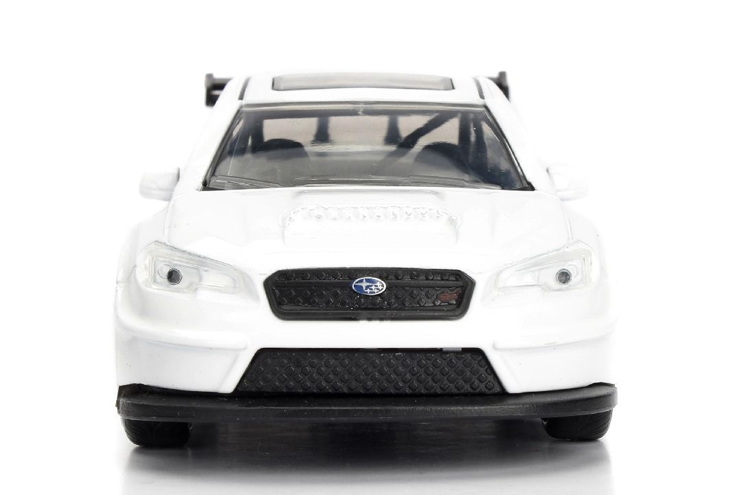 Jada 1/32 "Fast & Furious" Mr. Little Nobody Subaru WRX STI -Wht – image 3