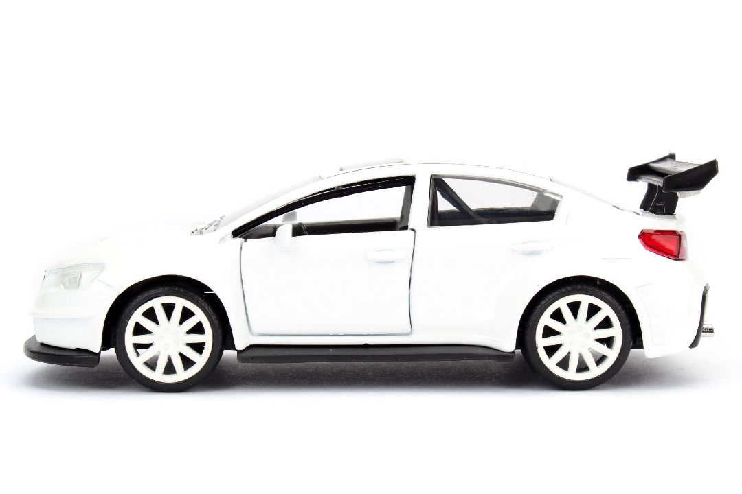 Jada 1/32 "Fast & Furious" Mr. Little Nobody Subaru WRX STI -Wht – image 4