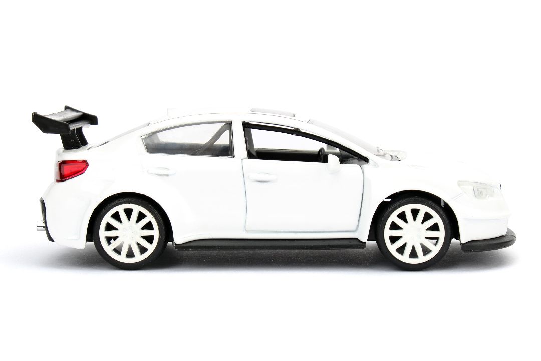 Jada 1/32 "Fast & Furious" Mr. Little Nobody Subaru WRX STI -Wht – image 6