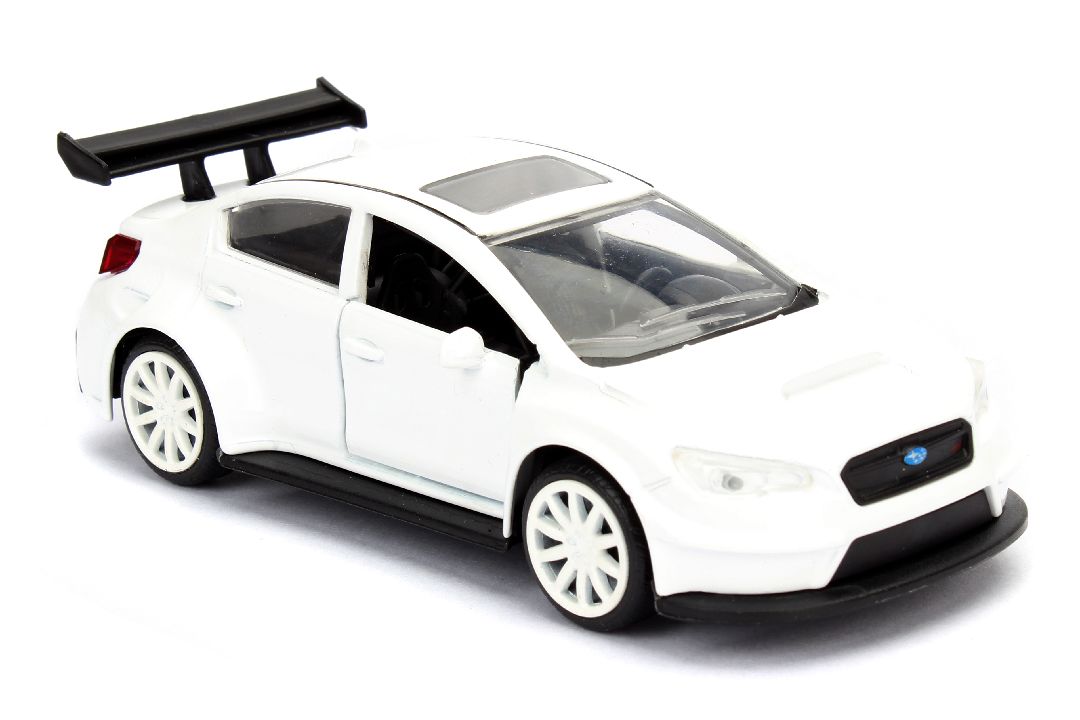 Jada 1/32 "Fast & Furious" Mr. Little Nobody Subaru WRX STI -Wht – image 8
