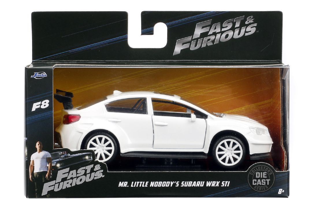 Jada 1/32 "Fast & Furious" Mr. Little Nobody Subaru WRX STI -Wht – image 9