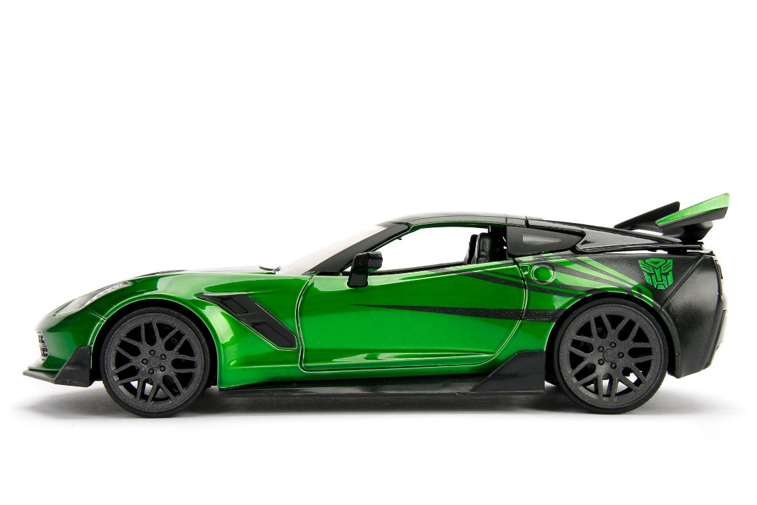 Jada 1/24 "Transformers" 2016 Corvette Crosshairs – image 2
