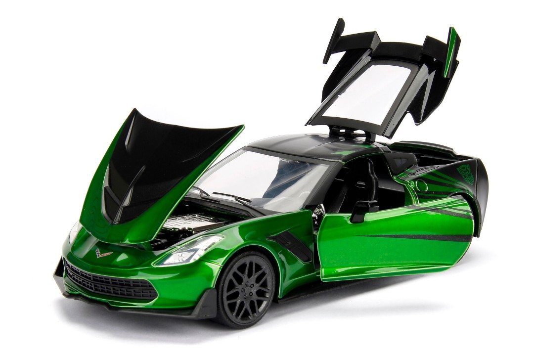 Jada 1/24 "Transformers" 2016 Corvette Crosshairs – image 8