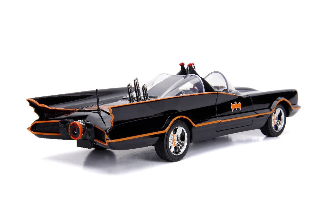 Jada 1/18 "Hollywood Rides" 1966 TV Series Batmobile with Batman thumbnail 7