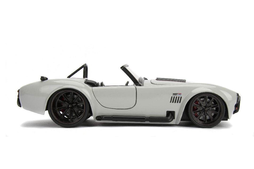 Jada 1/24 "BIGTIME Muscle" 1965 Shelby Cobra 427 S/C - Grey – image 4