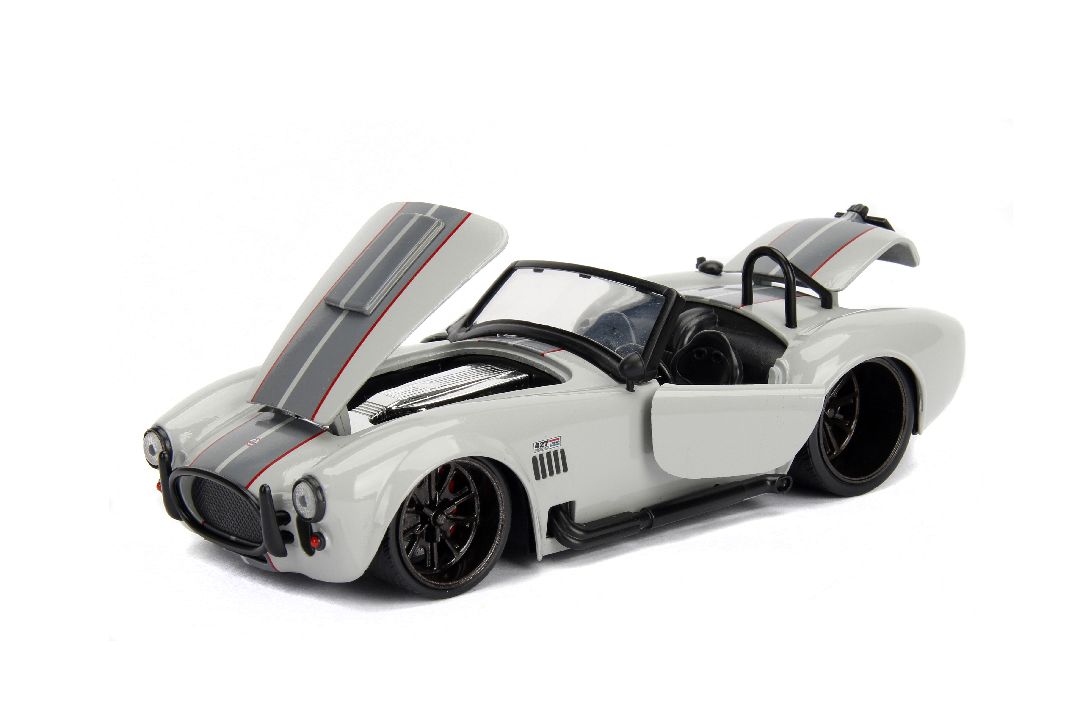 Jada 1/24 "BIGTIME Muscle" 1965 Shelby Cobra 427 S/C - Grey – image 8