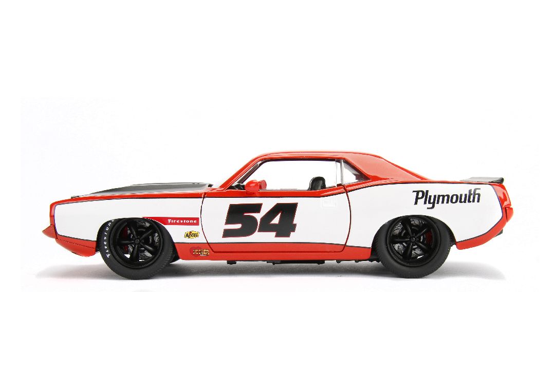 Jada 1/24 "BIGTIME Muscle" 1973 Plymouth Barracuda – image 2