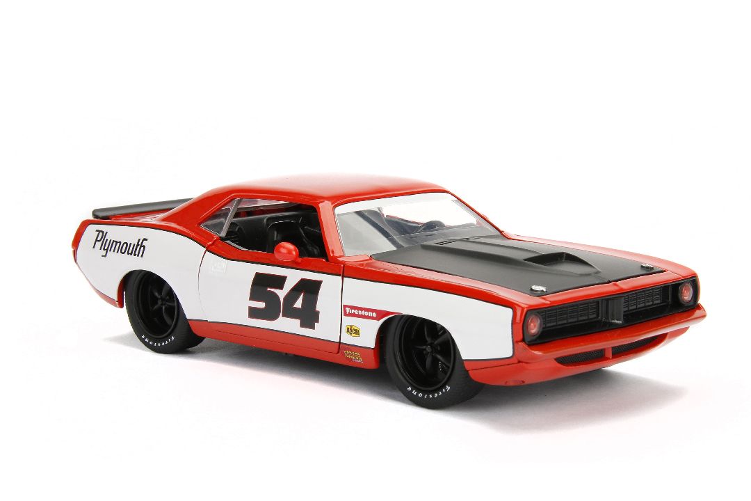 Jada 1/24 "BIGTIME Muscle" 1973 Plymouth Barracuda – image 5