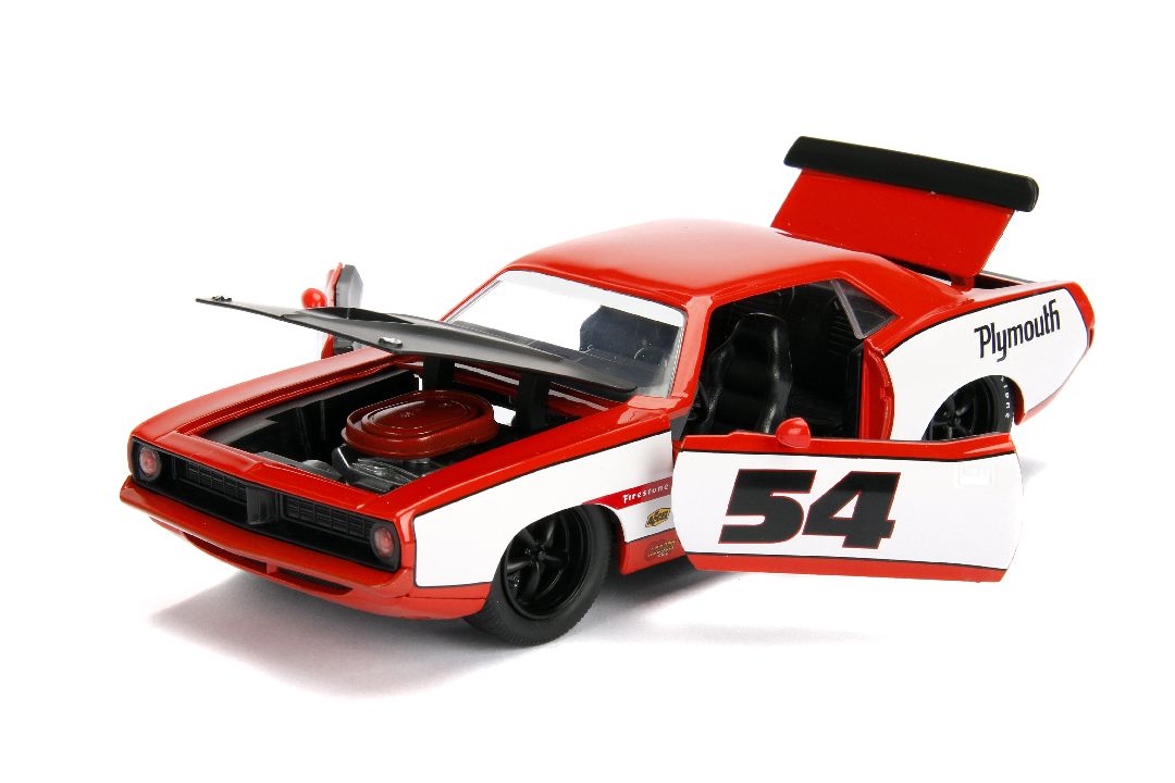 Jada 1/24 "BIGTIME Muscle" 1973 Plymouth Barracuda – image 7
