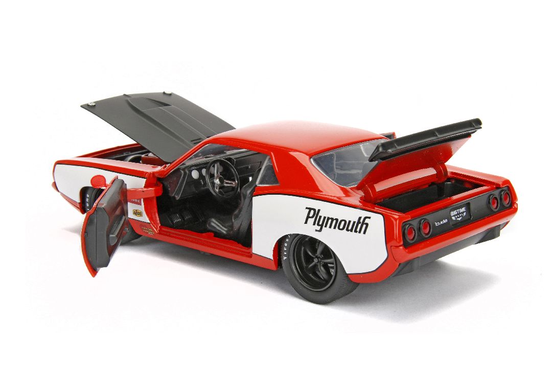 Jada 1/24 "BIGTIME Muscle" 1973 Plymouth Barracuda – image 8